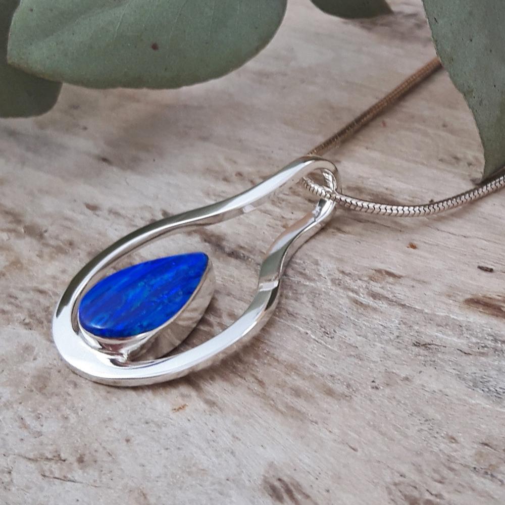 Flinder Blue Renoir Pendant