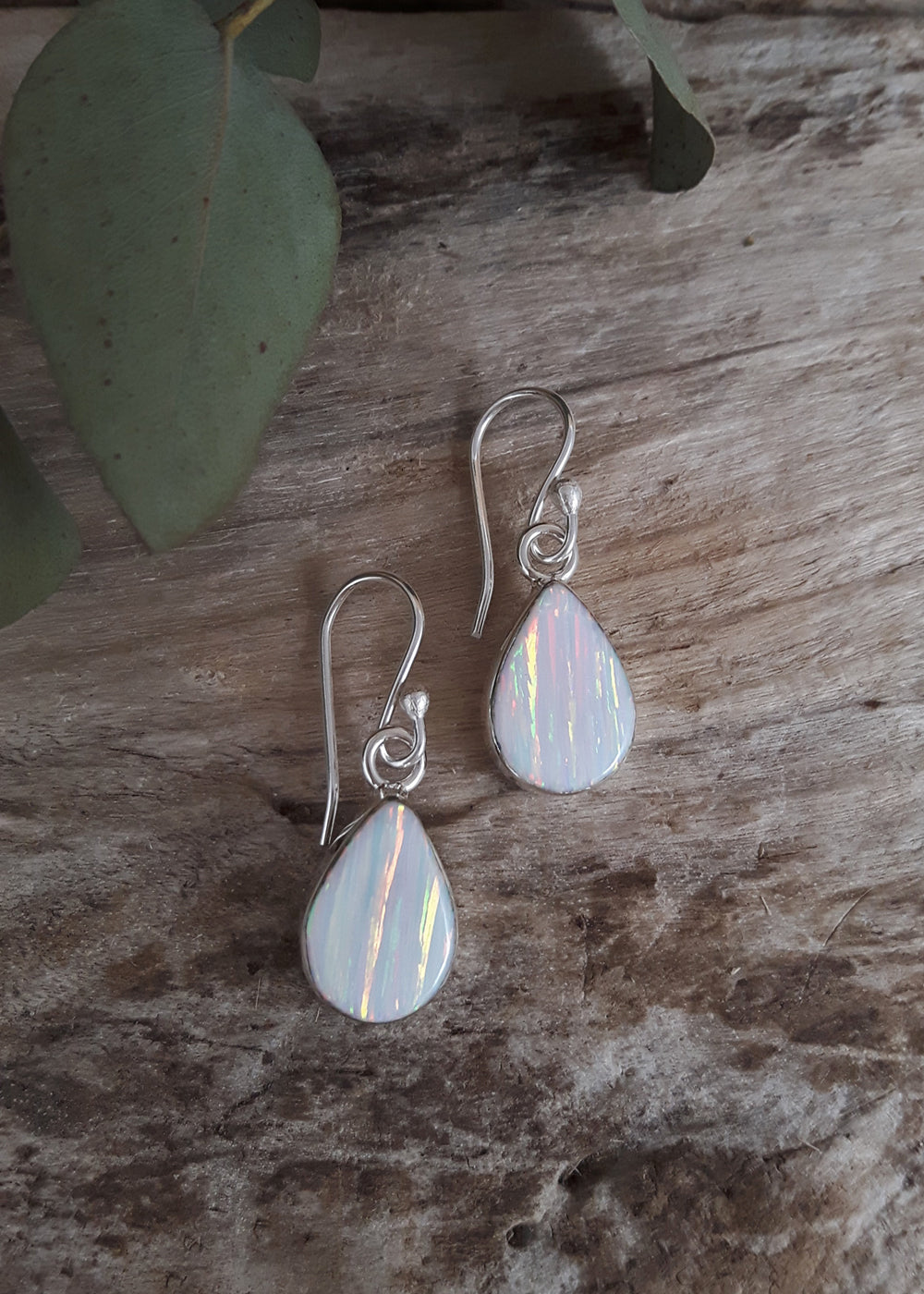 Flinder White Renoir Drop Earrings