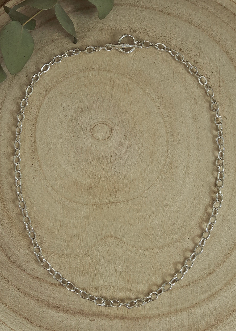 Foresta Fine Chain T-Bar Necklace