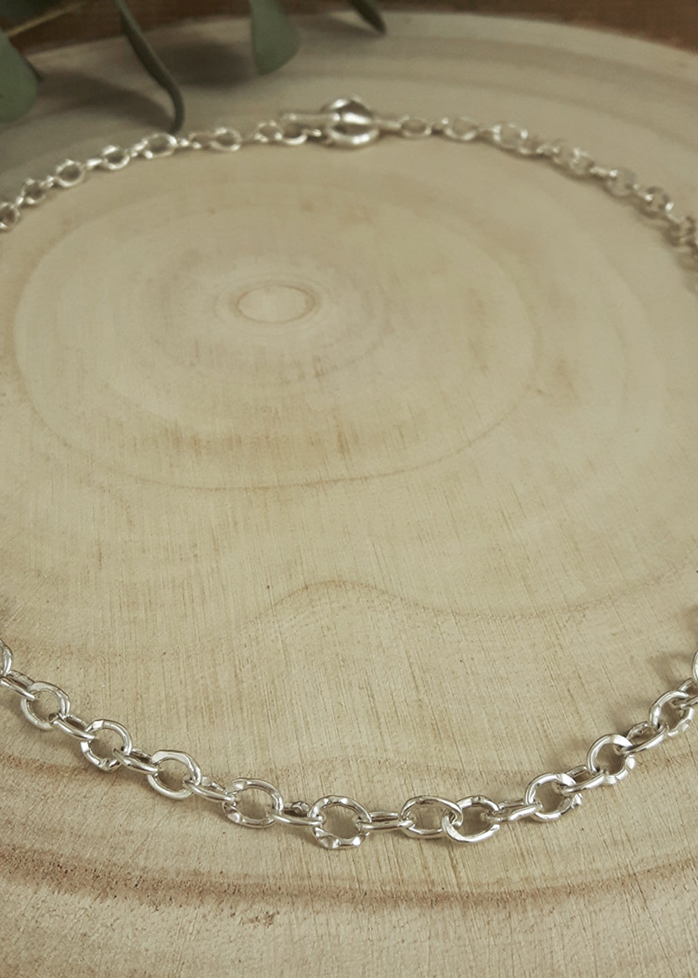 Foresta Fine Chain T-Bar Necklace