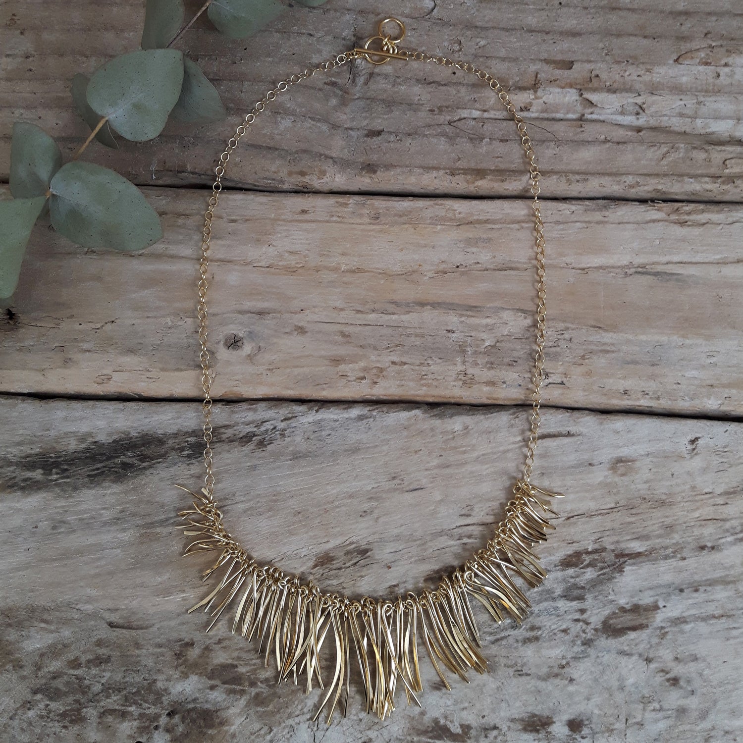 Foresta Rain Gold Necklace