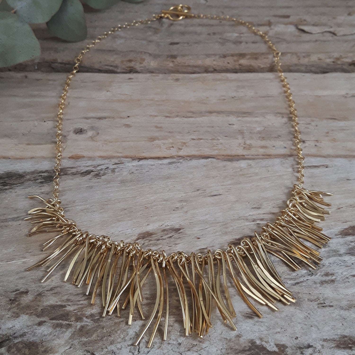 Foresta Rain Gold Necklace