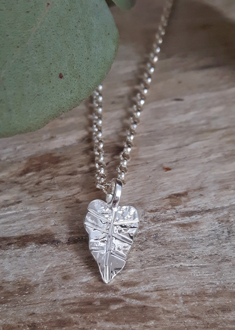 Foresta Tiny Taro Leaf Pendant