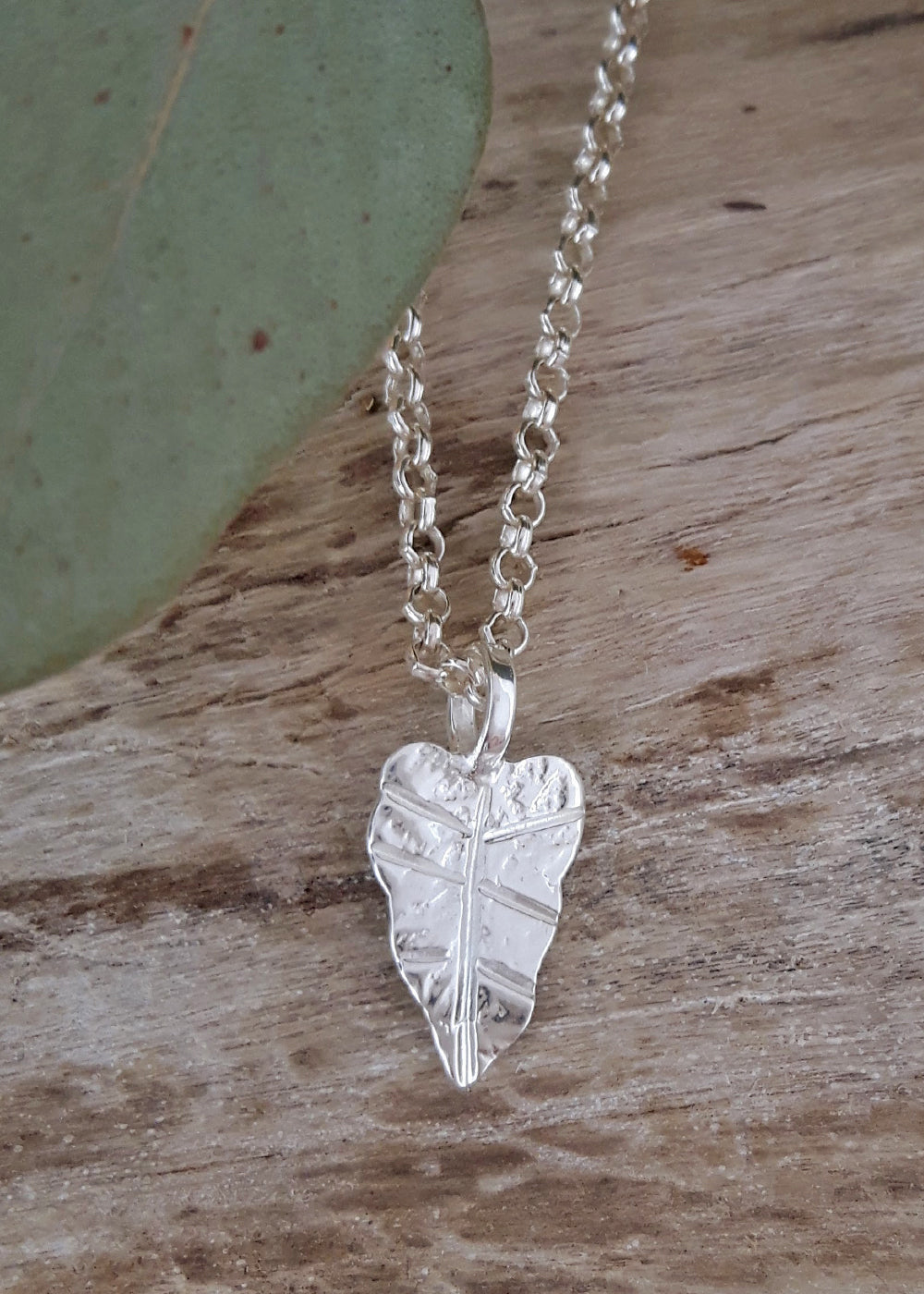 Foresta Tiny Taro Leaf Pendant