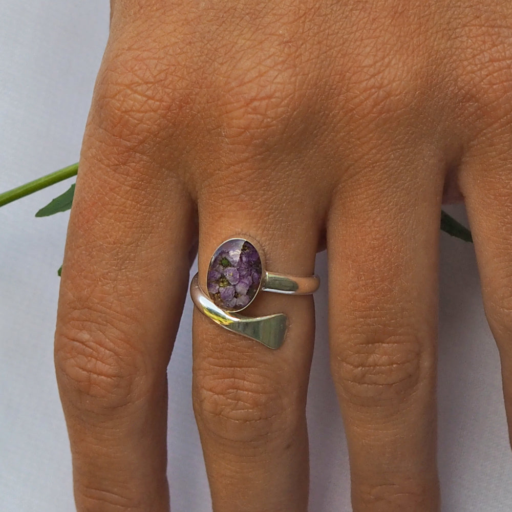 Flores Heather Adjustable Ring