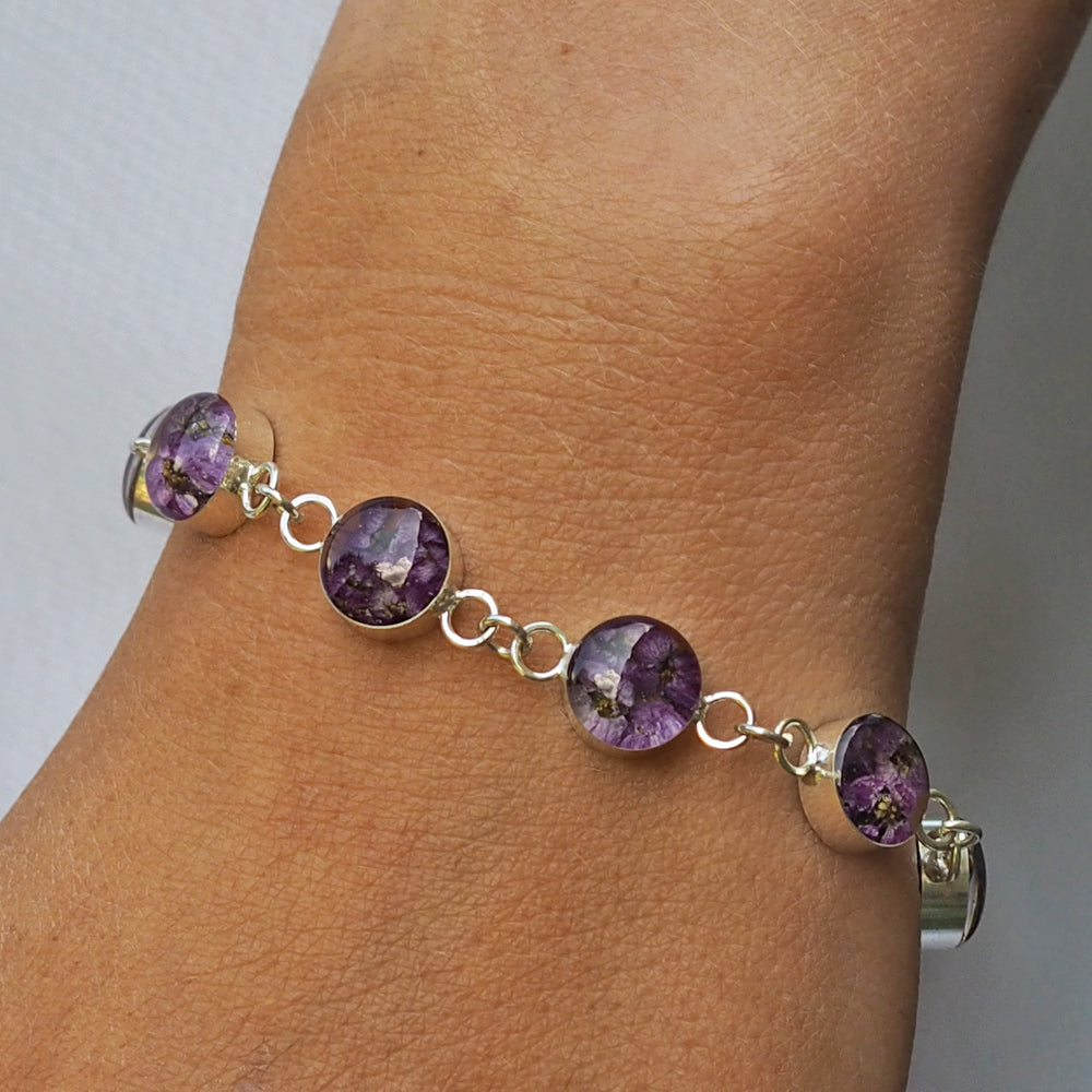 Flores Heather Round Medium Bracelet