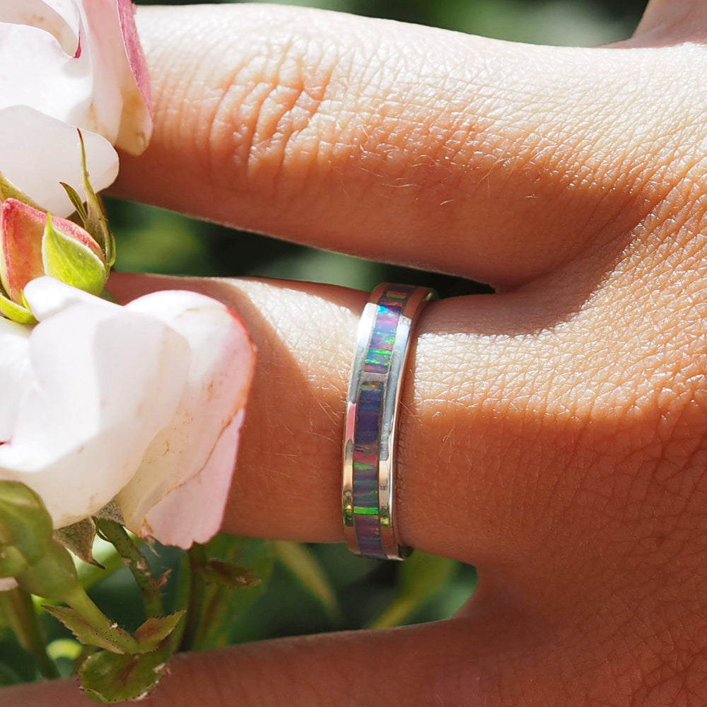 Flinder Lavender Opal Ring