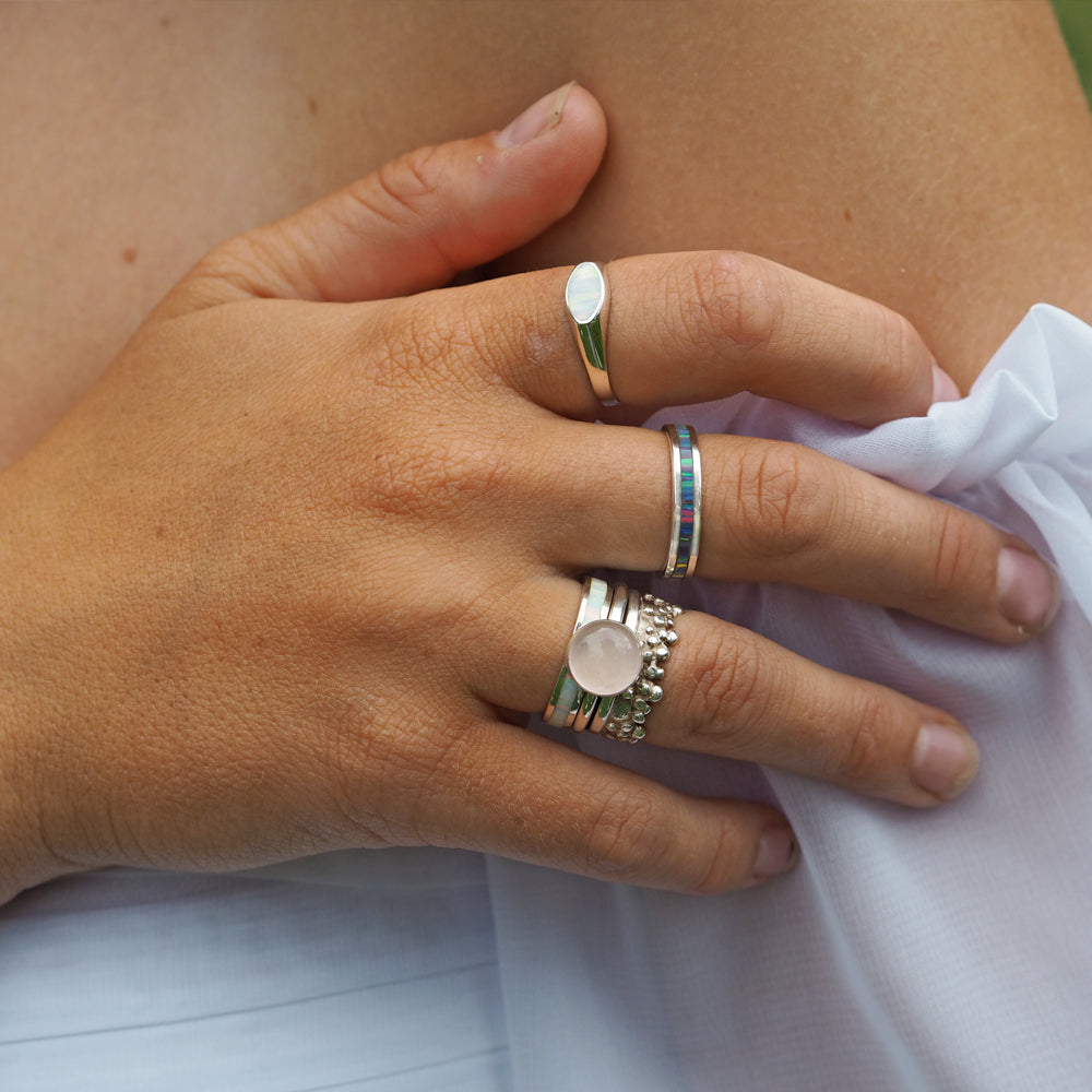 Flinder Lavender Opal Ring