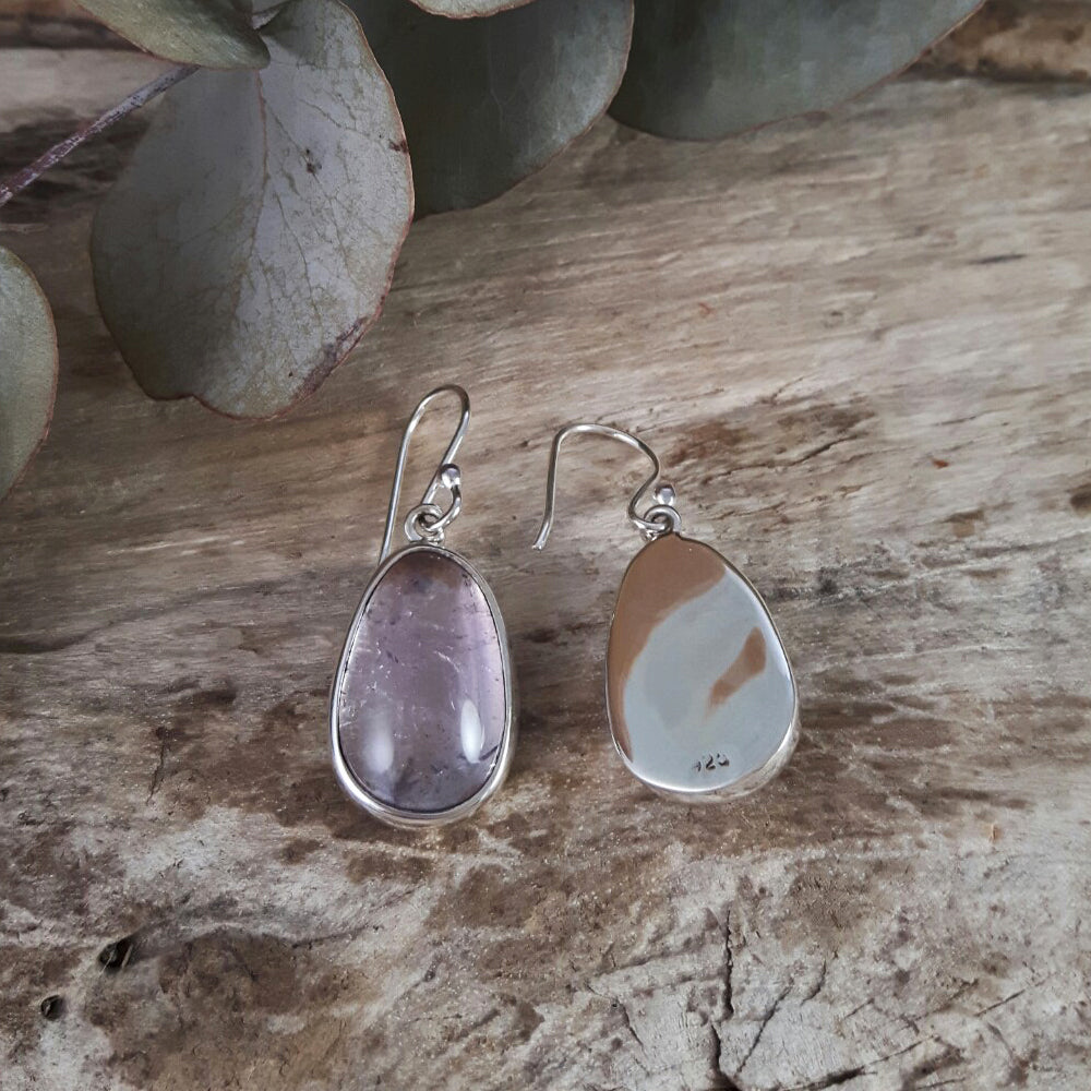 Ixchel Pink Amethyst Drop Earrings