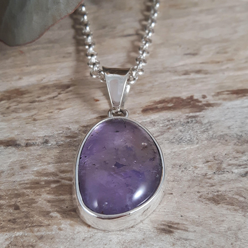 Ixchel Pink Amethyst Pendant