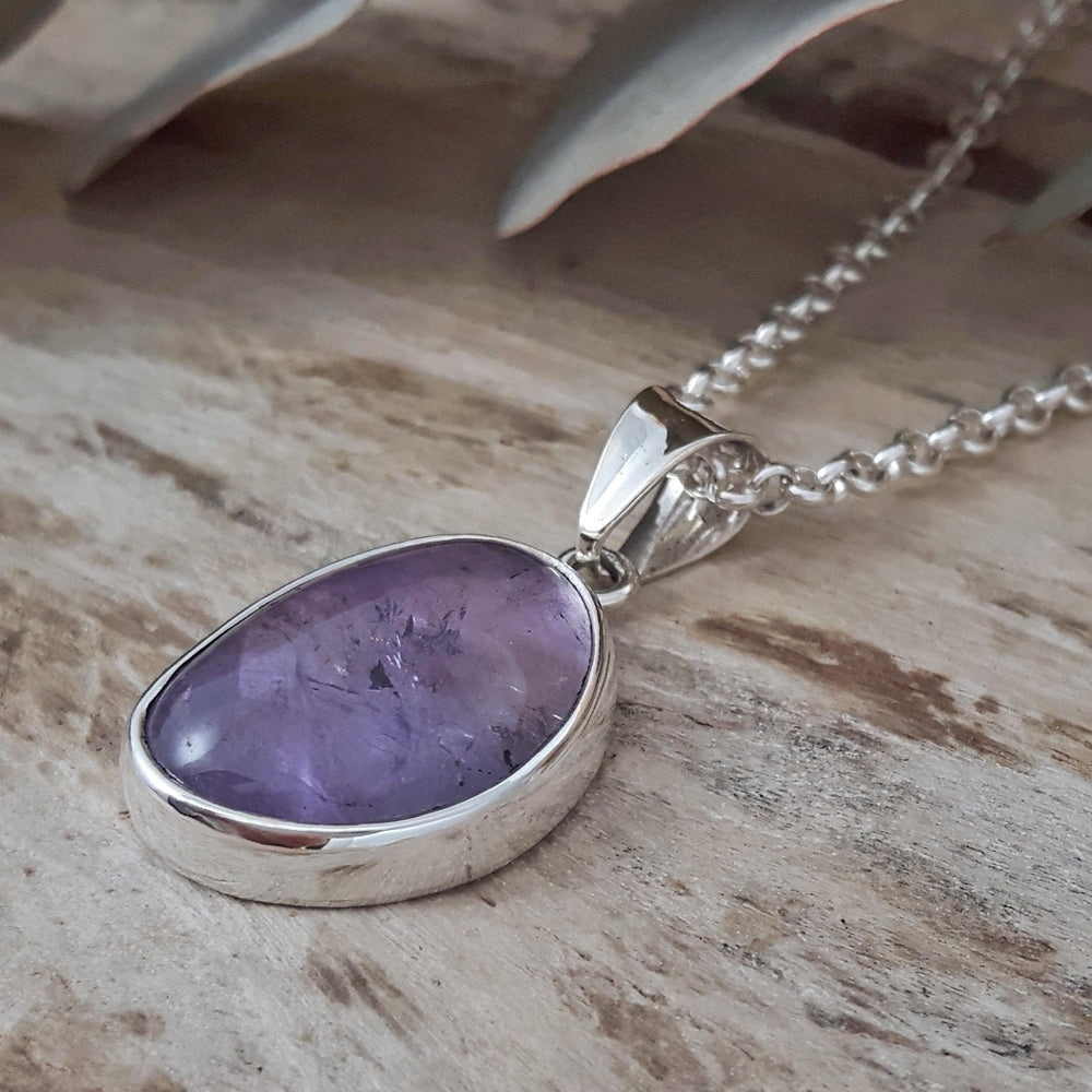 Ixchel Pink Amethyst Pendant