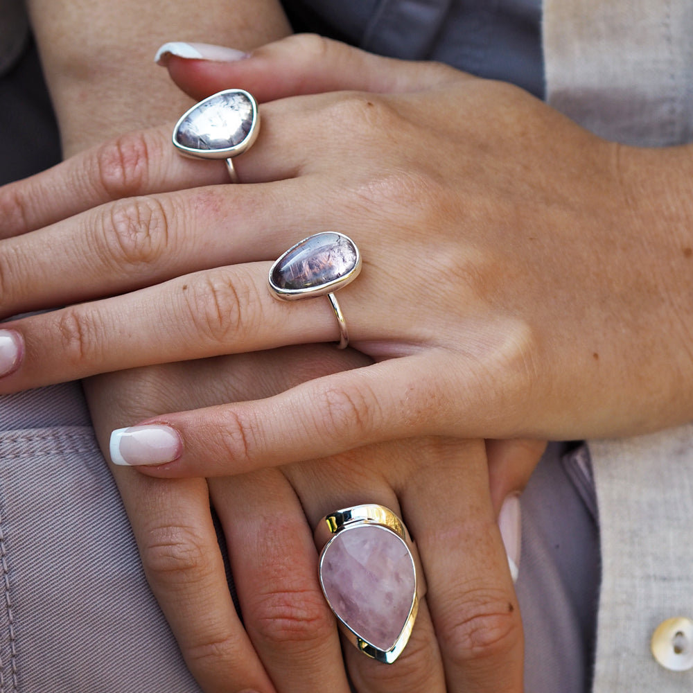 Ixchel Pink Amethyst Ring