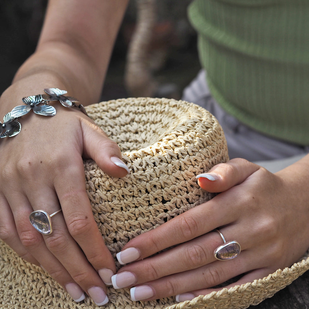 Ixchel Pink Amethyst Ring