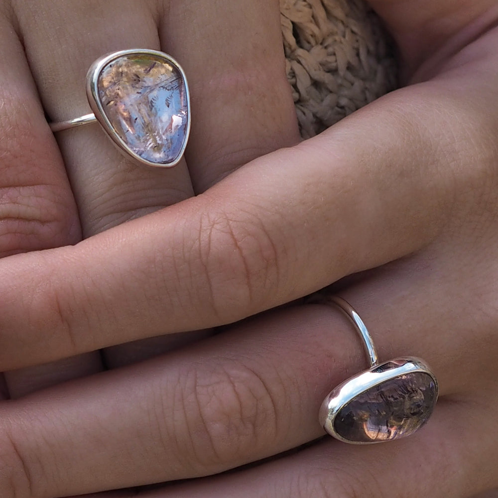 Ixchel Pink Amethyst Ring