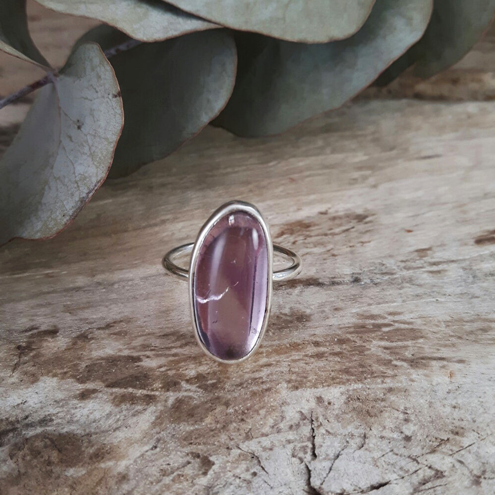 Ixchel Pink Amethyst Ring