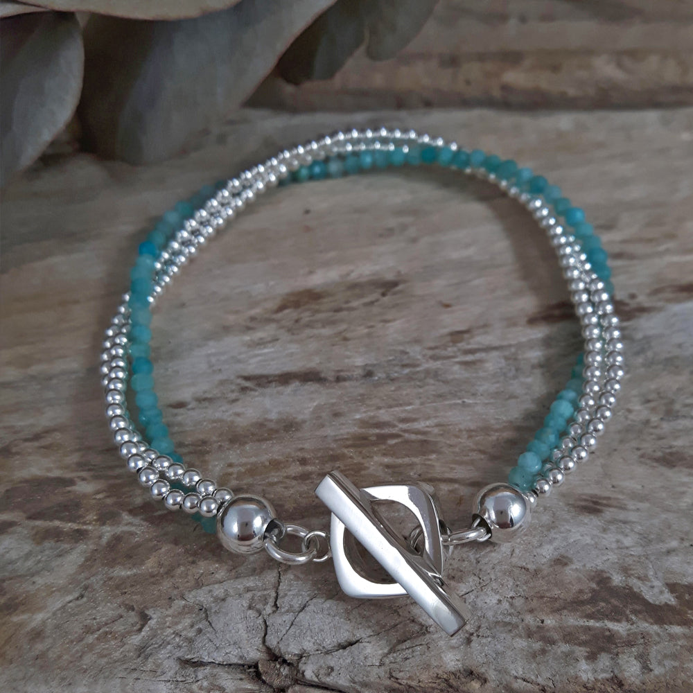 Jasmin Amazonite Bracelet