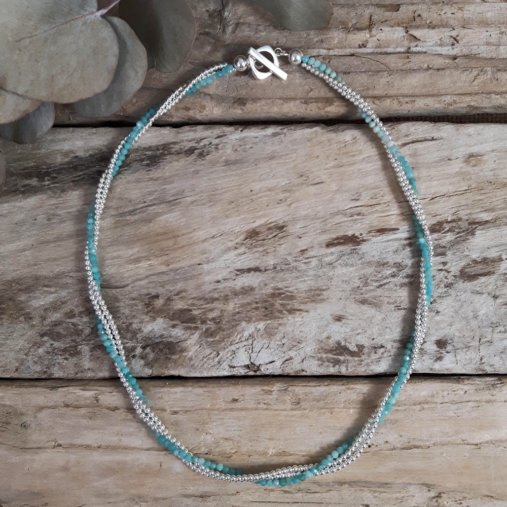 Jasmin Amazonite Necklace