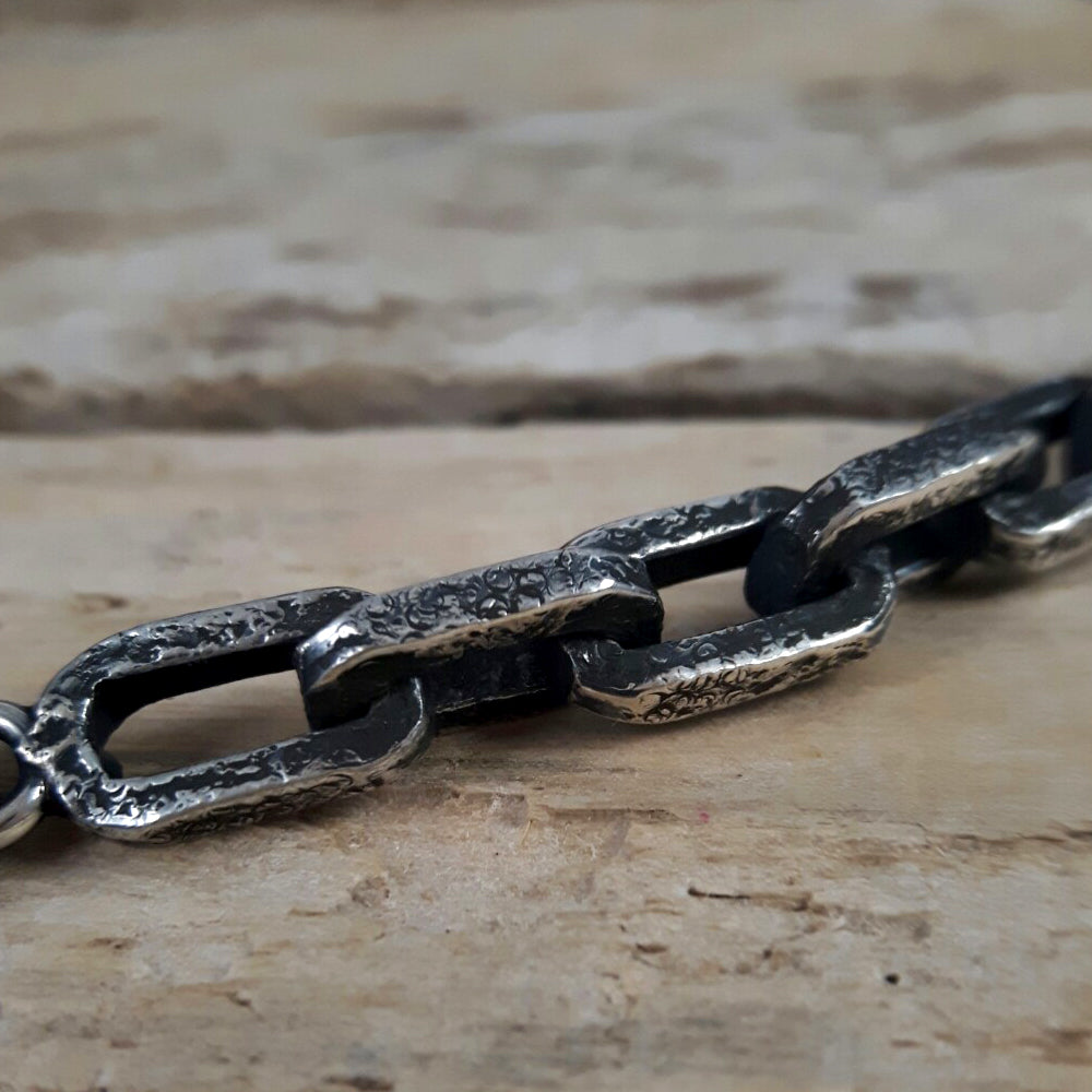 Kukulkan Link Oxidised Necklace 55cm