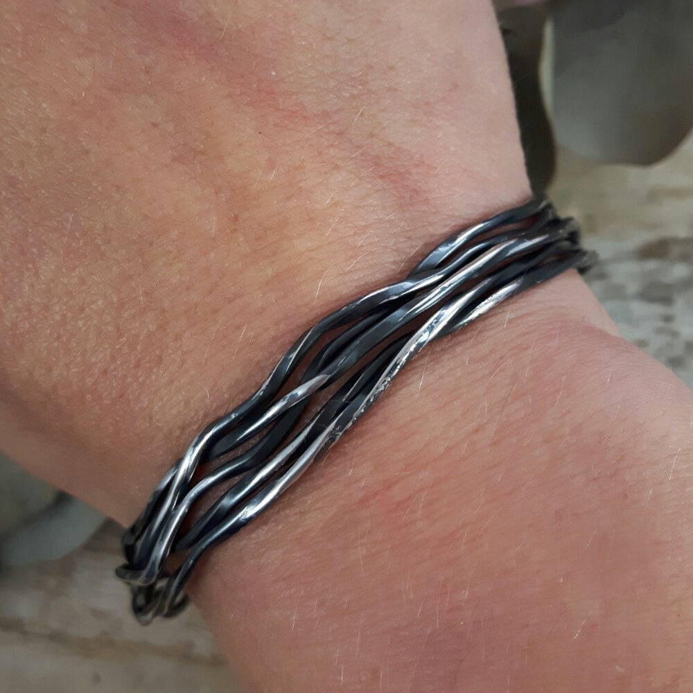 Lattice Oxidised Cuff