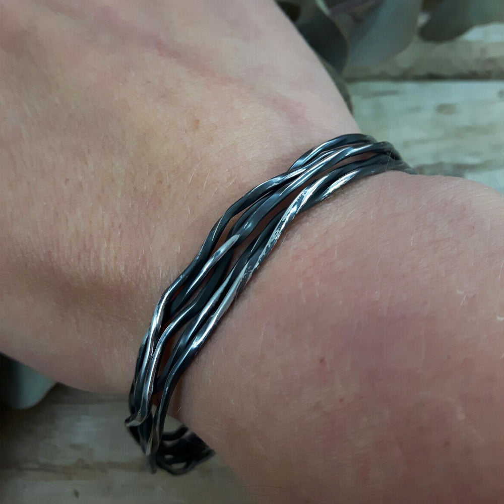 Lattice Oxidised Cuff