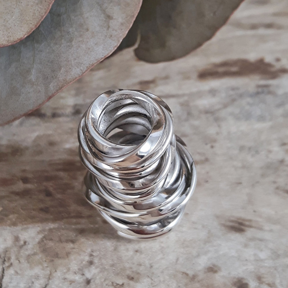 Lattice Polished Pendant