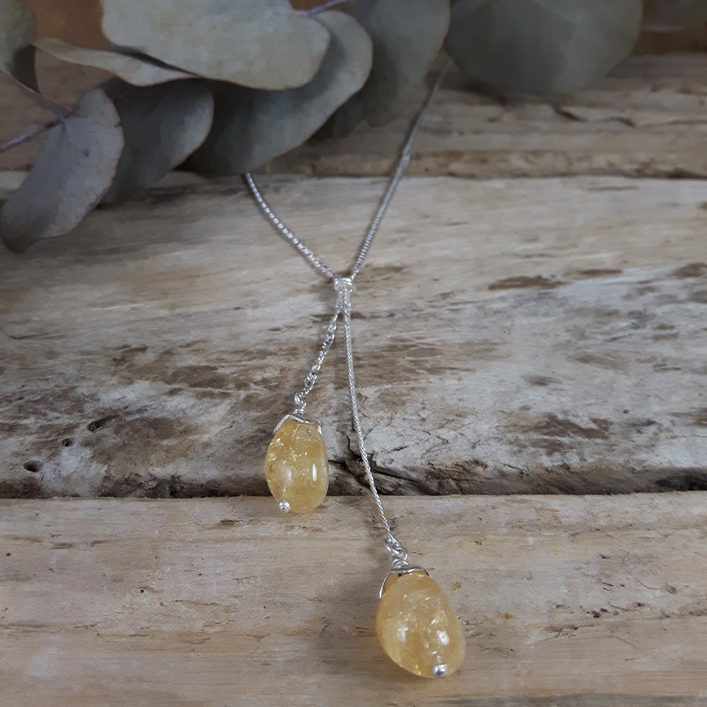 Lilith Citrine Necklace