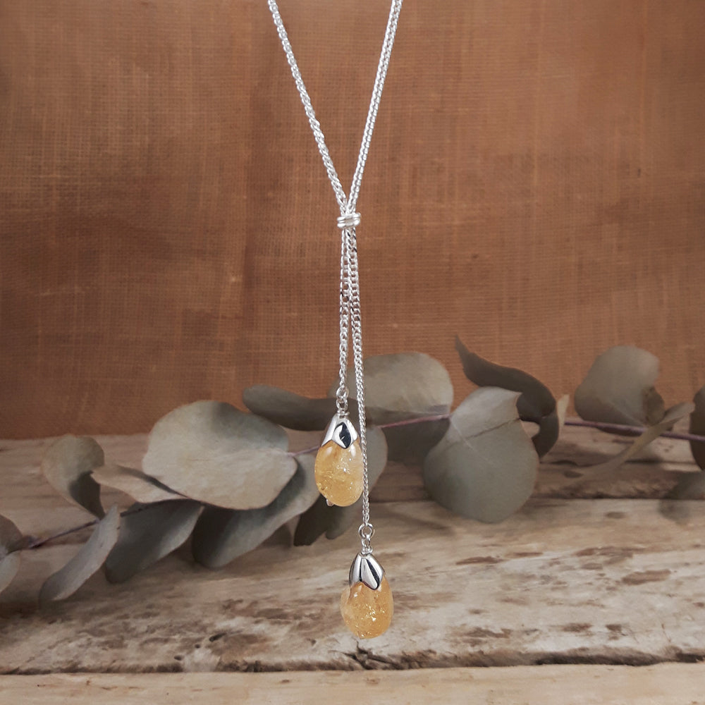 Lilith Citrine Necklace