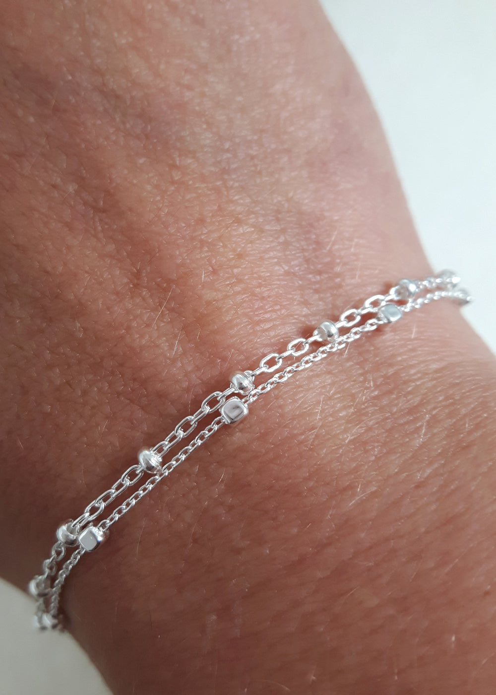 Lotty Sterling Silver 17.5cm Bracelet