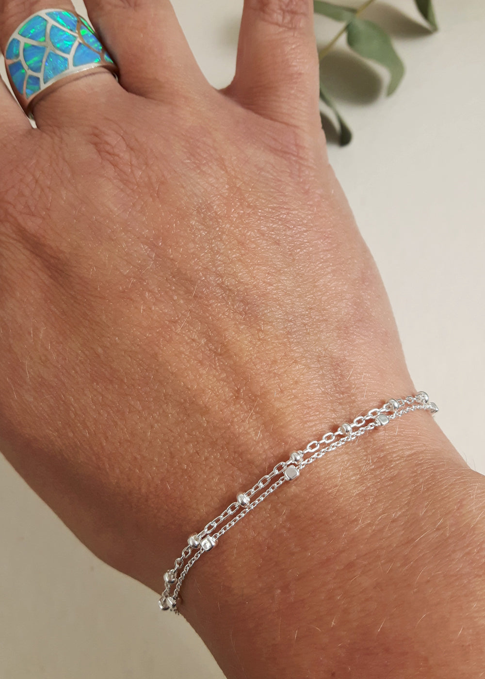 Lotty Sterling Silver 17.5cm Bracelet