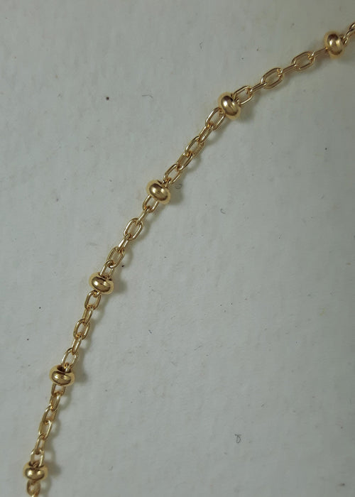 Lotty Gold Plated Chain Necklace 42-45cm