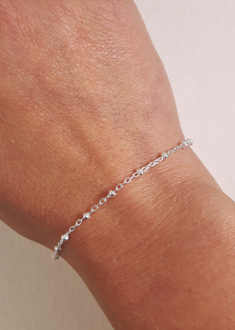 Lotty Sterling Silver 17.5cm Bracelet