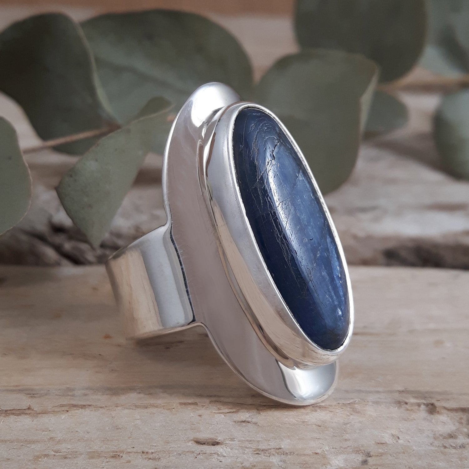 Monet Kyanite Adjustable Rings