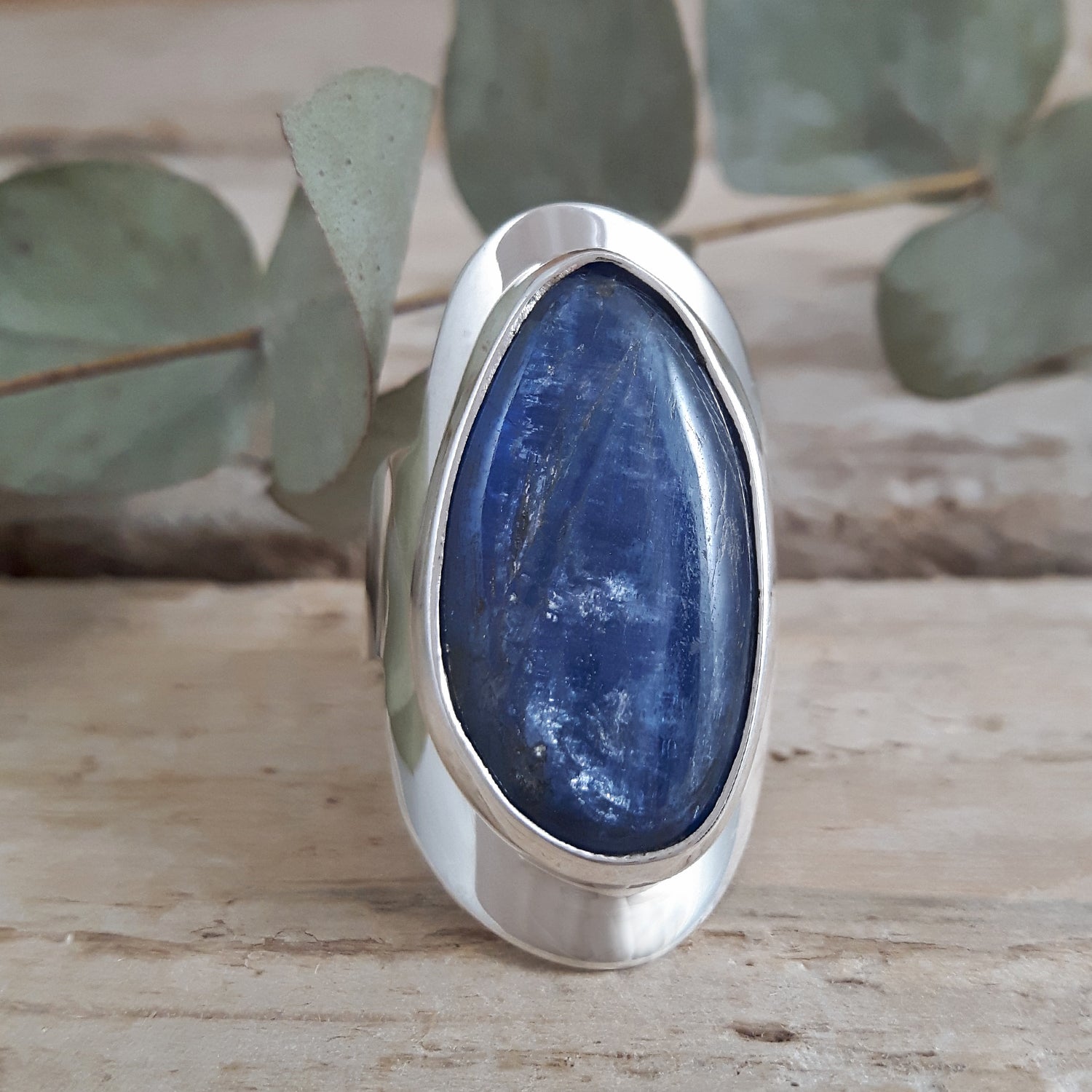 Monet Kyanite Adjustable Rings