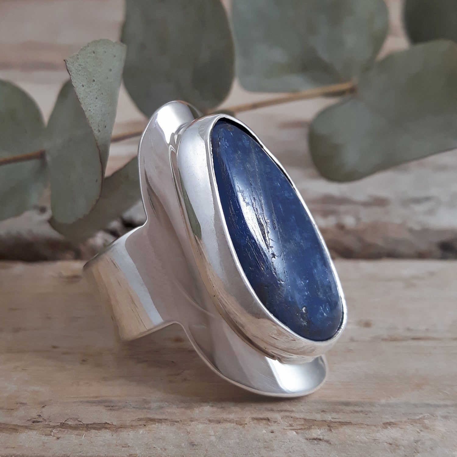 Monet Kyanite Adjustable Rings