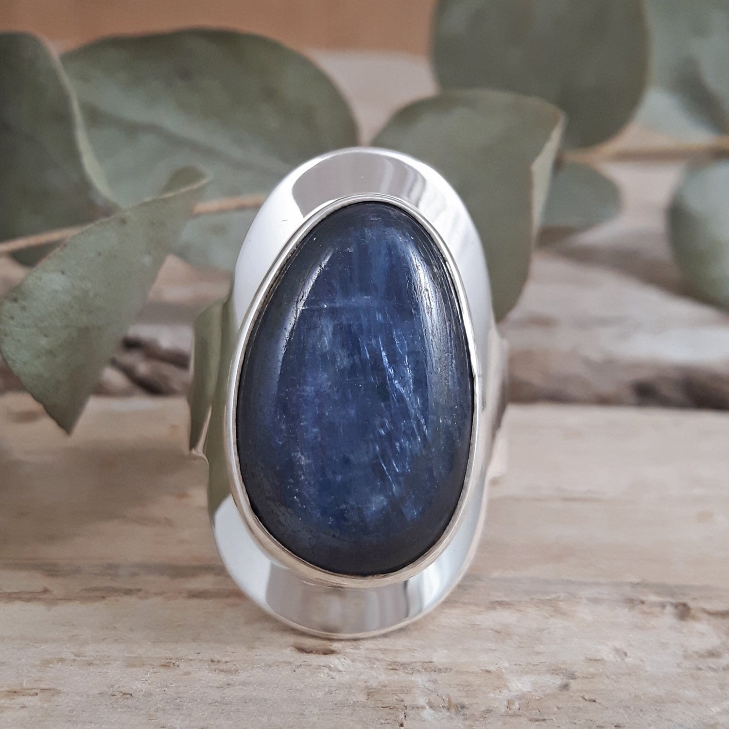 Monet Kyanite Adjustable Rings