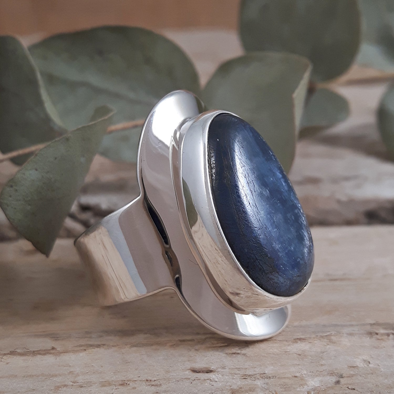 Monet Kyanite Adjustable Rings