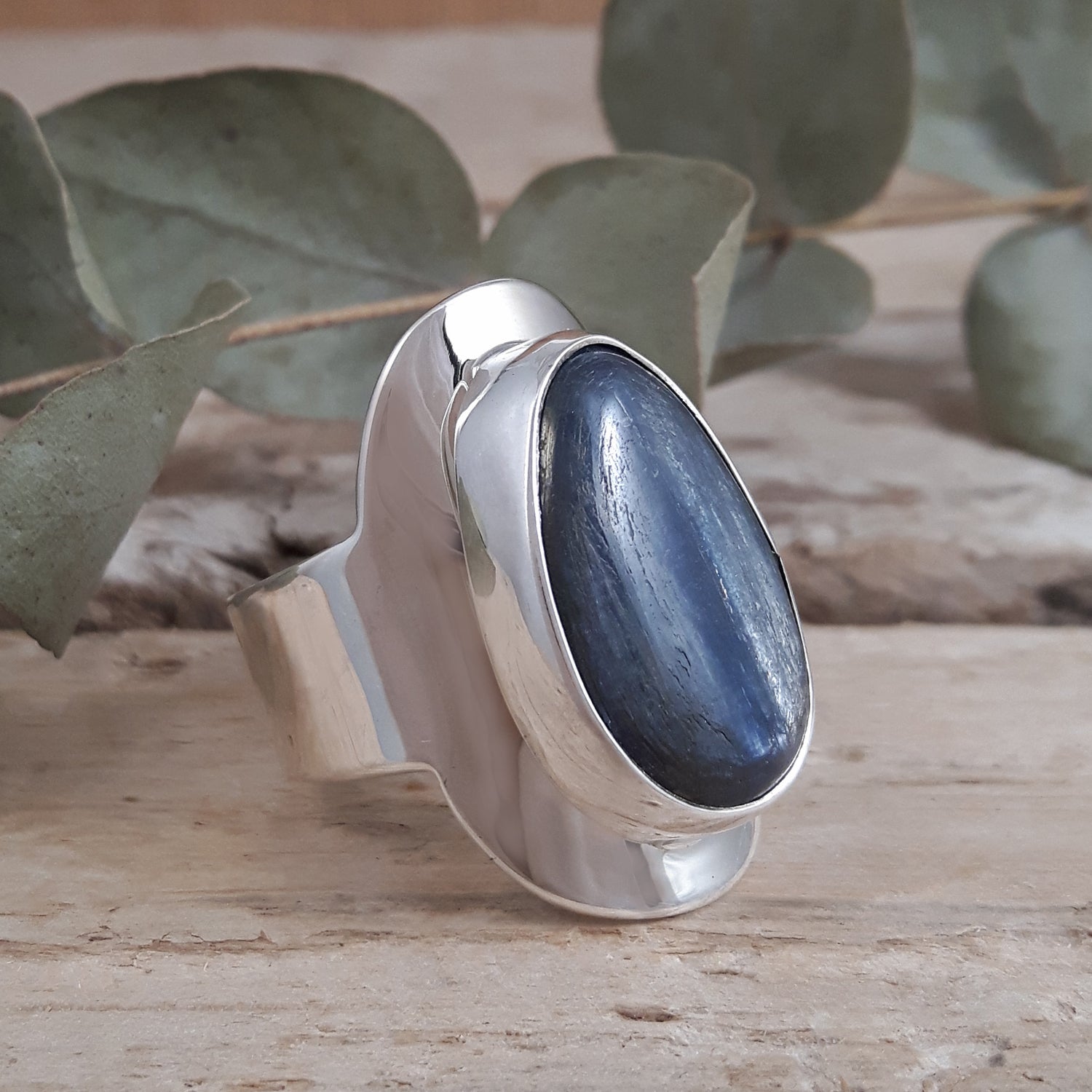 Monet Kyanite Adjustable Rings