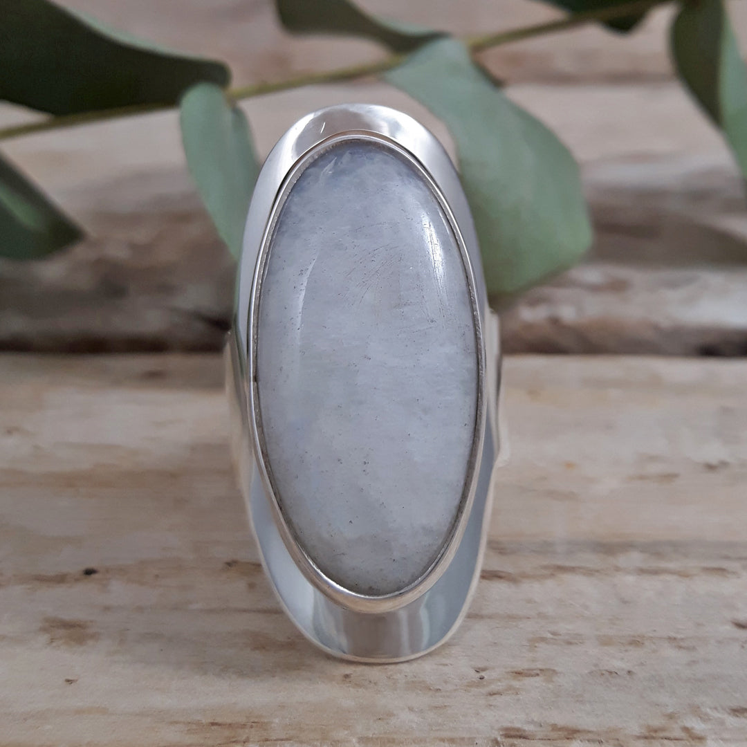 Monet Moonstone Oval XL Adjustable Ring A