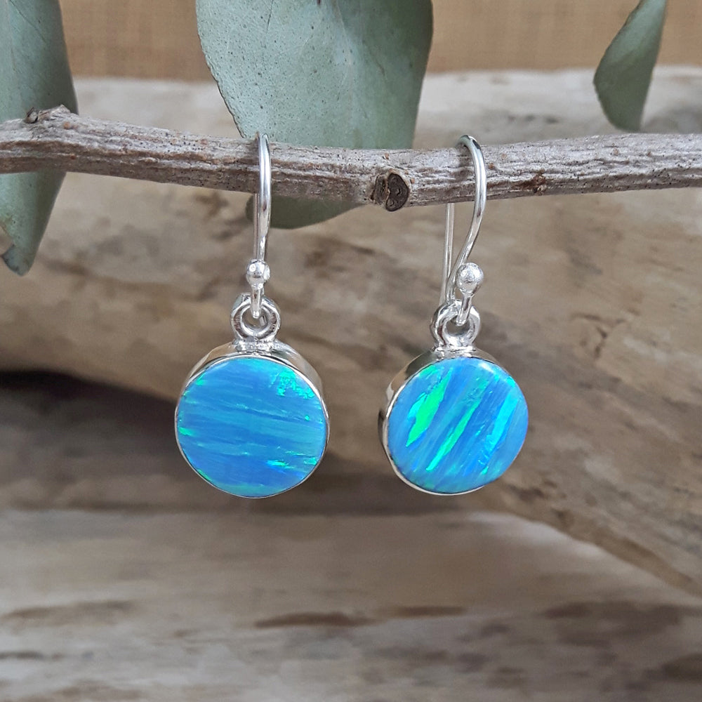 Flinder Turquoise Dot Drop Earrings