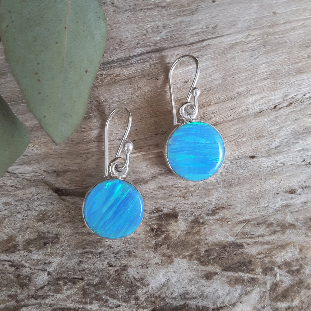 Flinder Turquoise Dot Drop Earrings