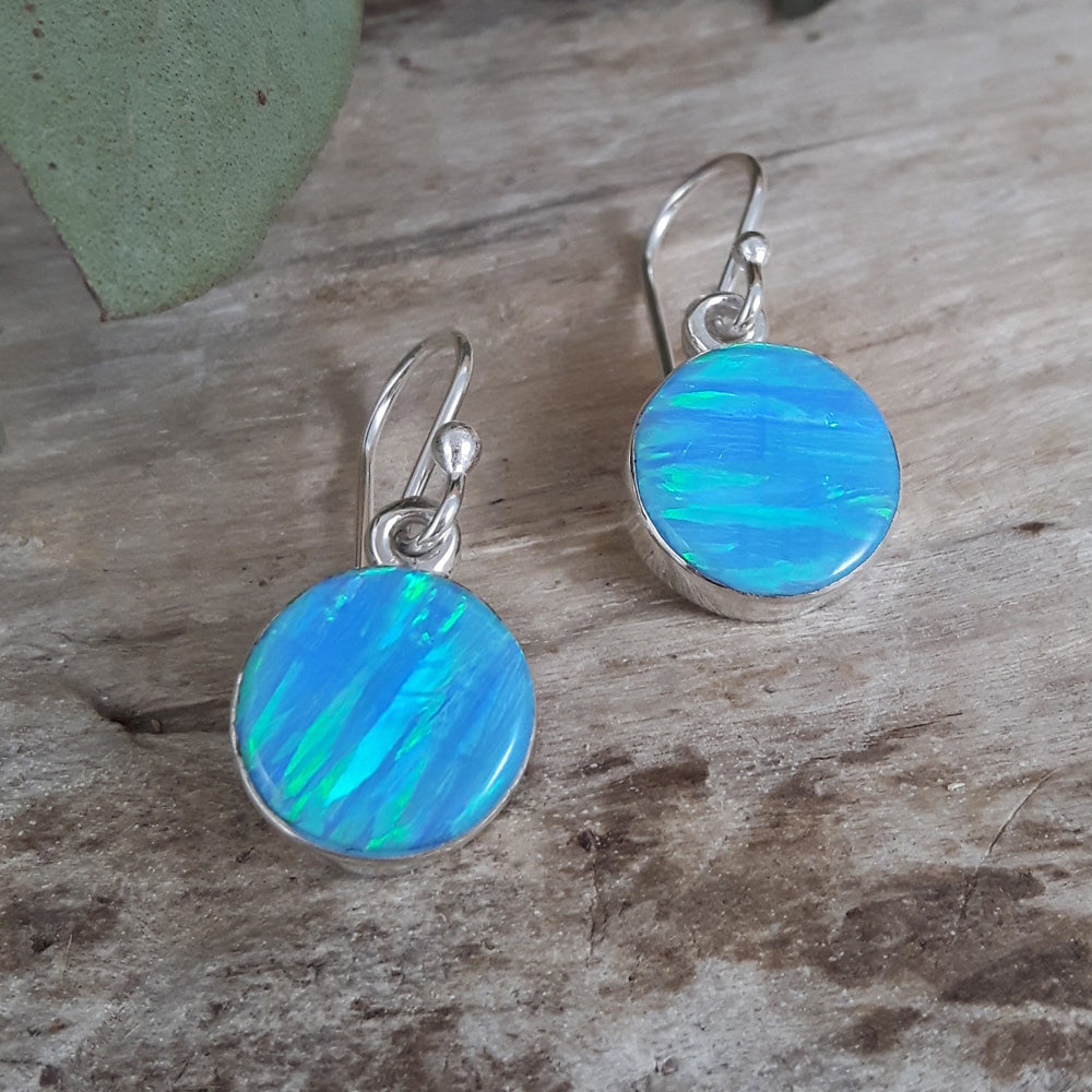 Flinder Turquoise Dot Drop Earrings