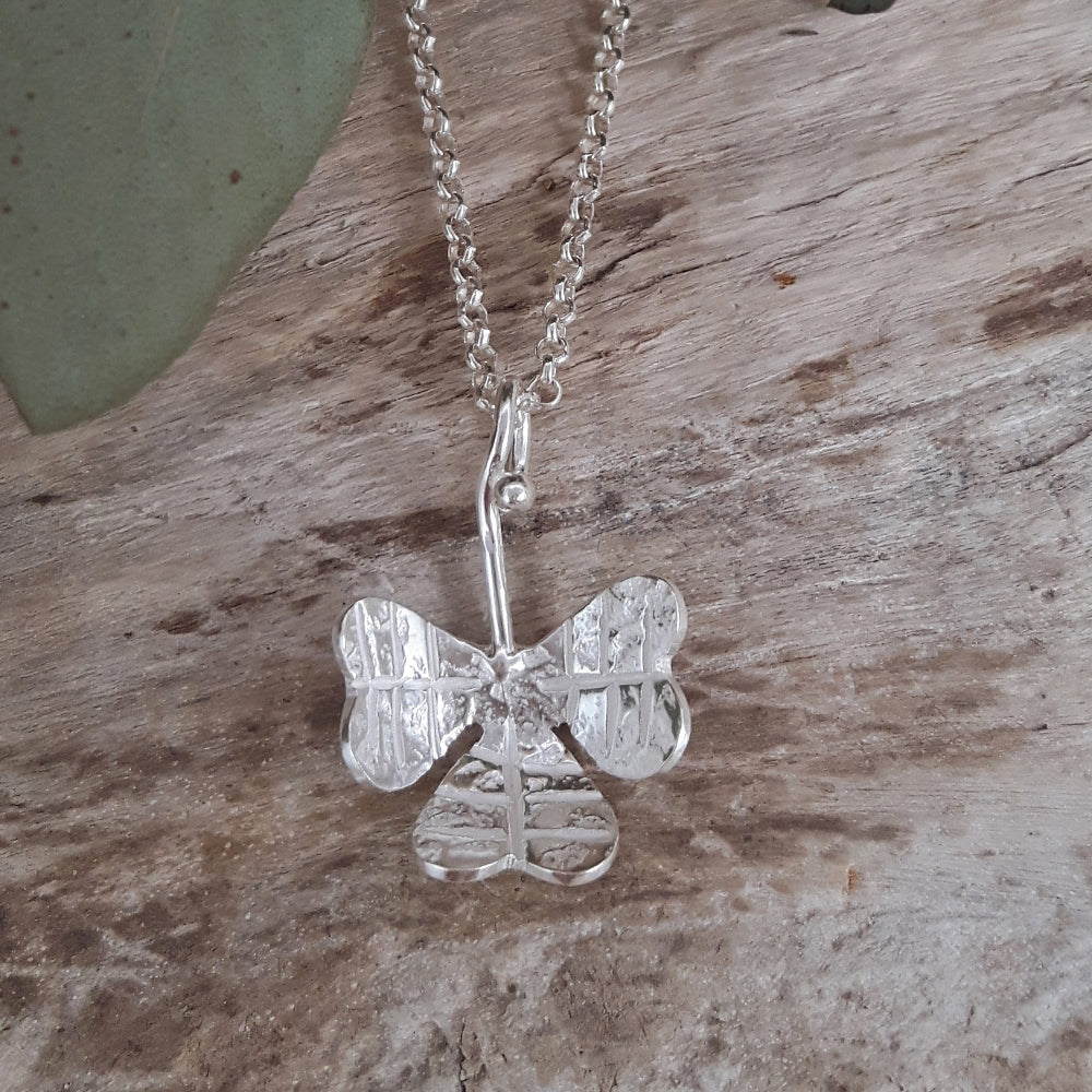 Foresta Shamrock Silver Pendant