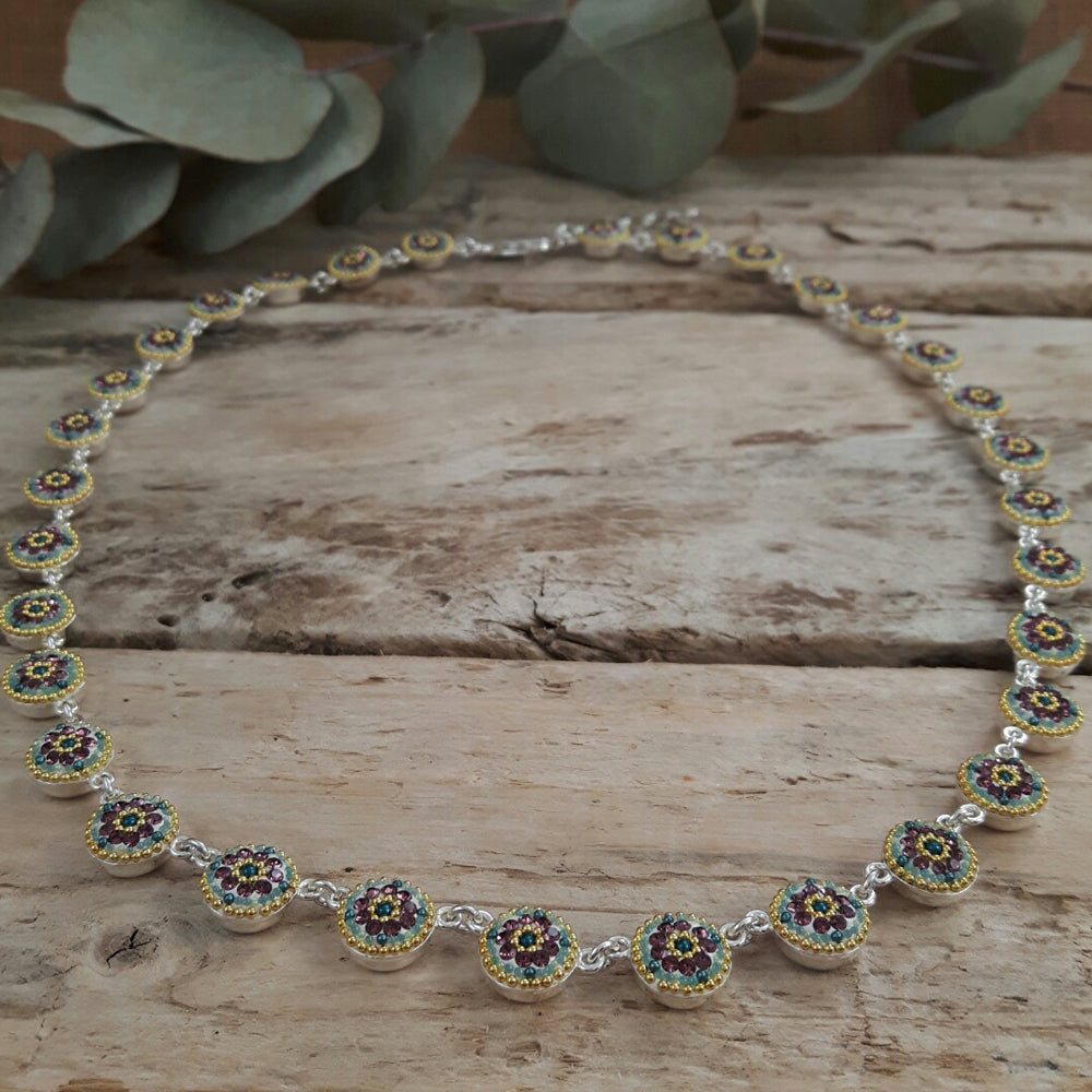 Allegra Round Antique Necklace