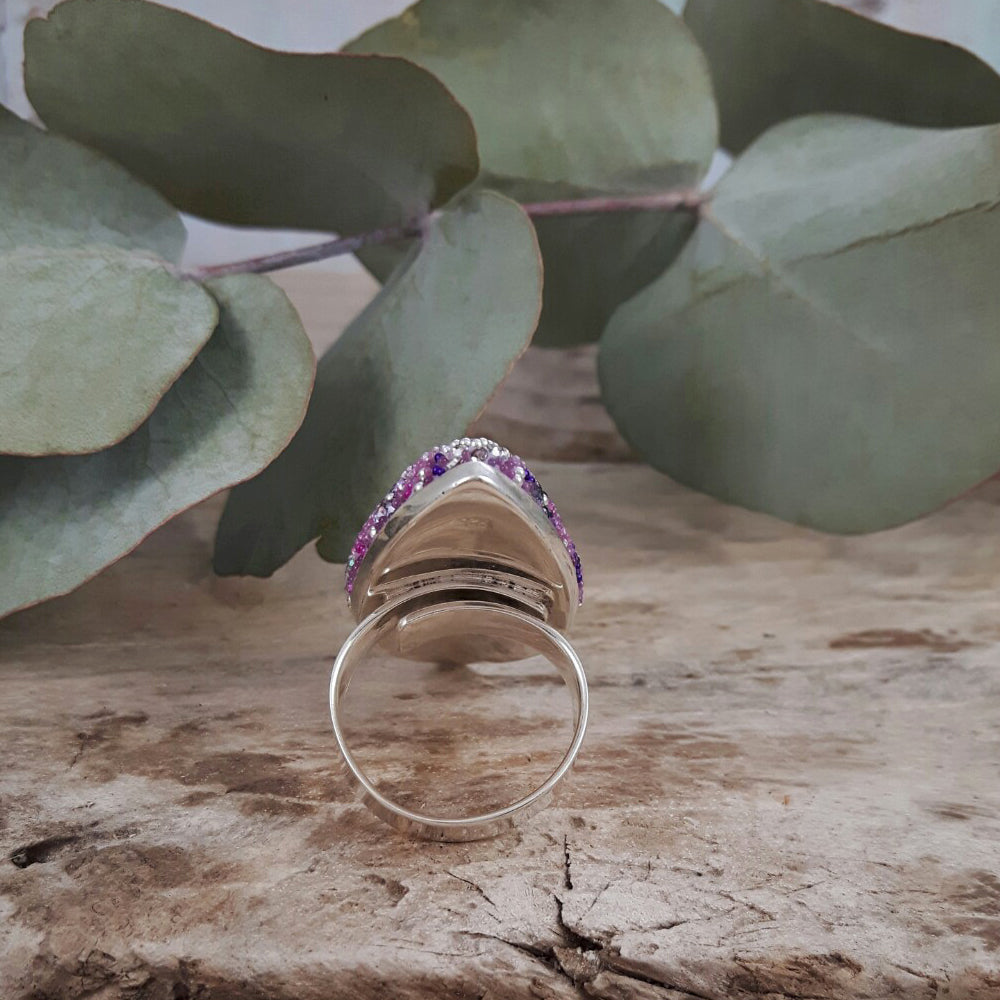 Allegra Lilac Dream Adjustable Ring