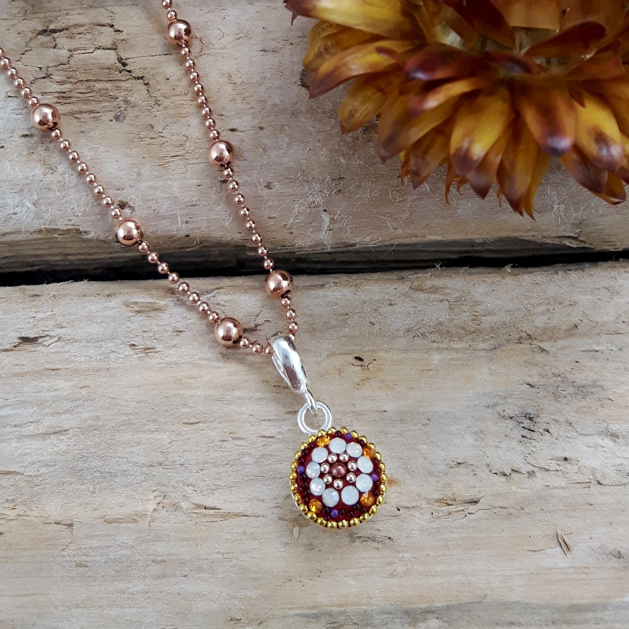 Allegra Berry Daisy Mini Pendant