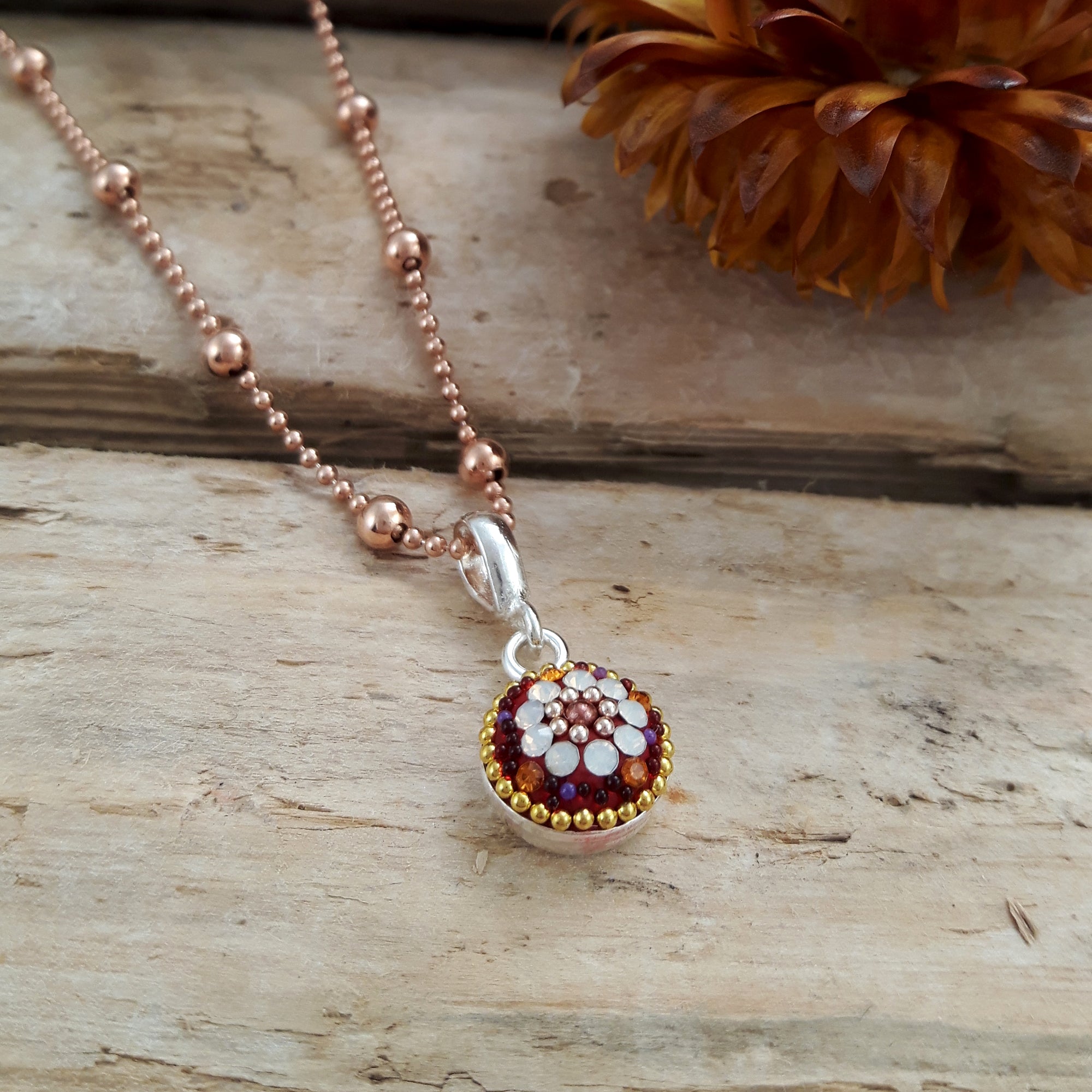 Allegra Berry Daisy Mini Pendant