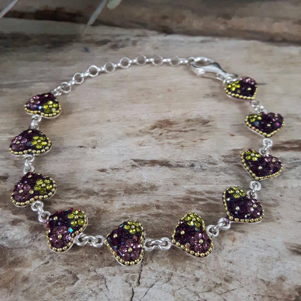 Allegra Heart Tanzanite Dream Bracelet