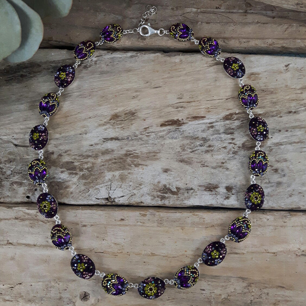 Allegra Tanzanite Dream Oval Necklace