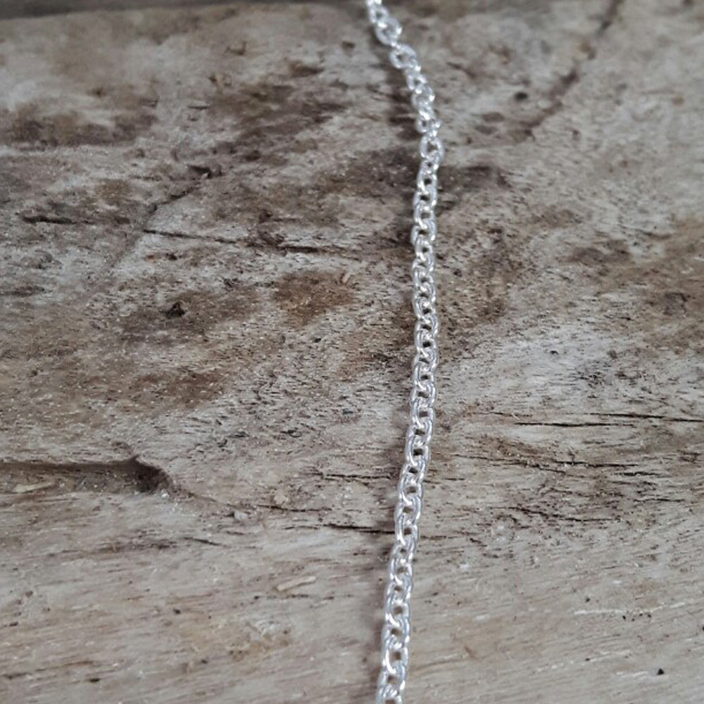 Anchor 40-45cm sterling silver chain (Small Pendants Only)