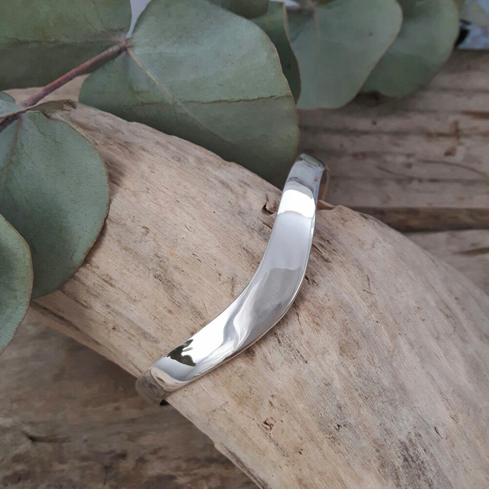 Classic Silver Cuff 9mm